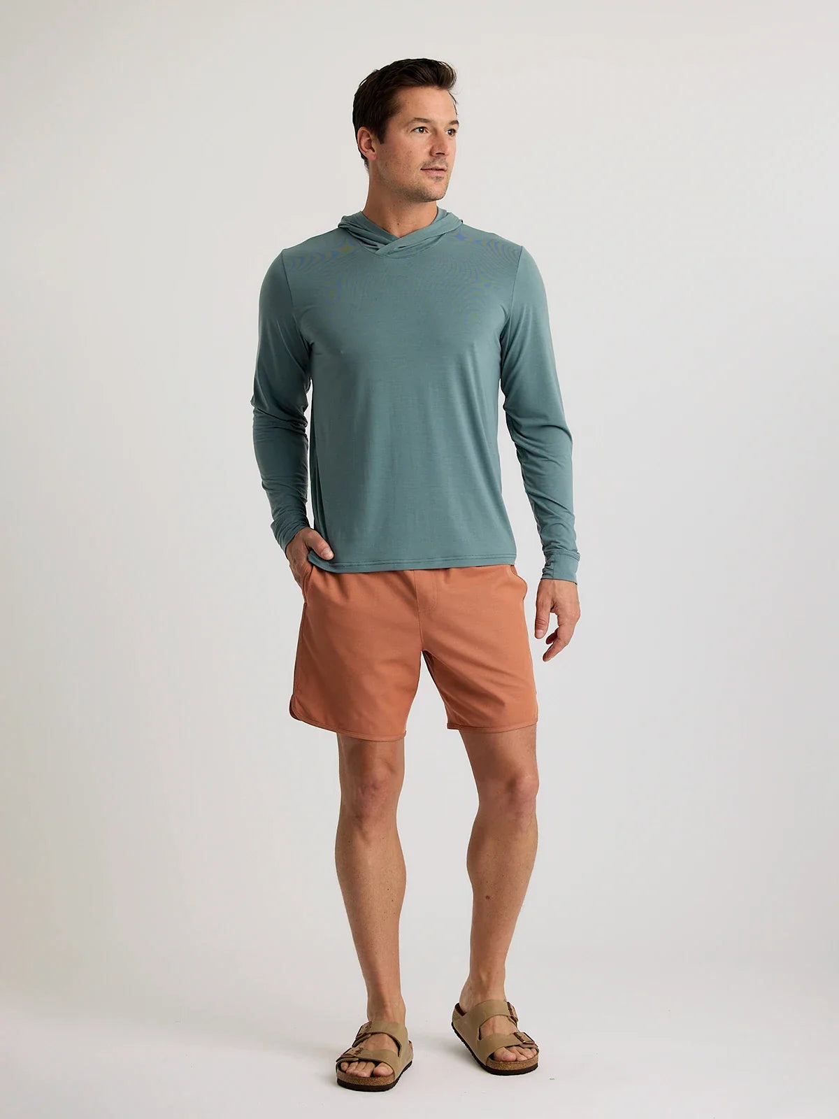 Men's Reverb Short Unlined – 7" - Redwood