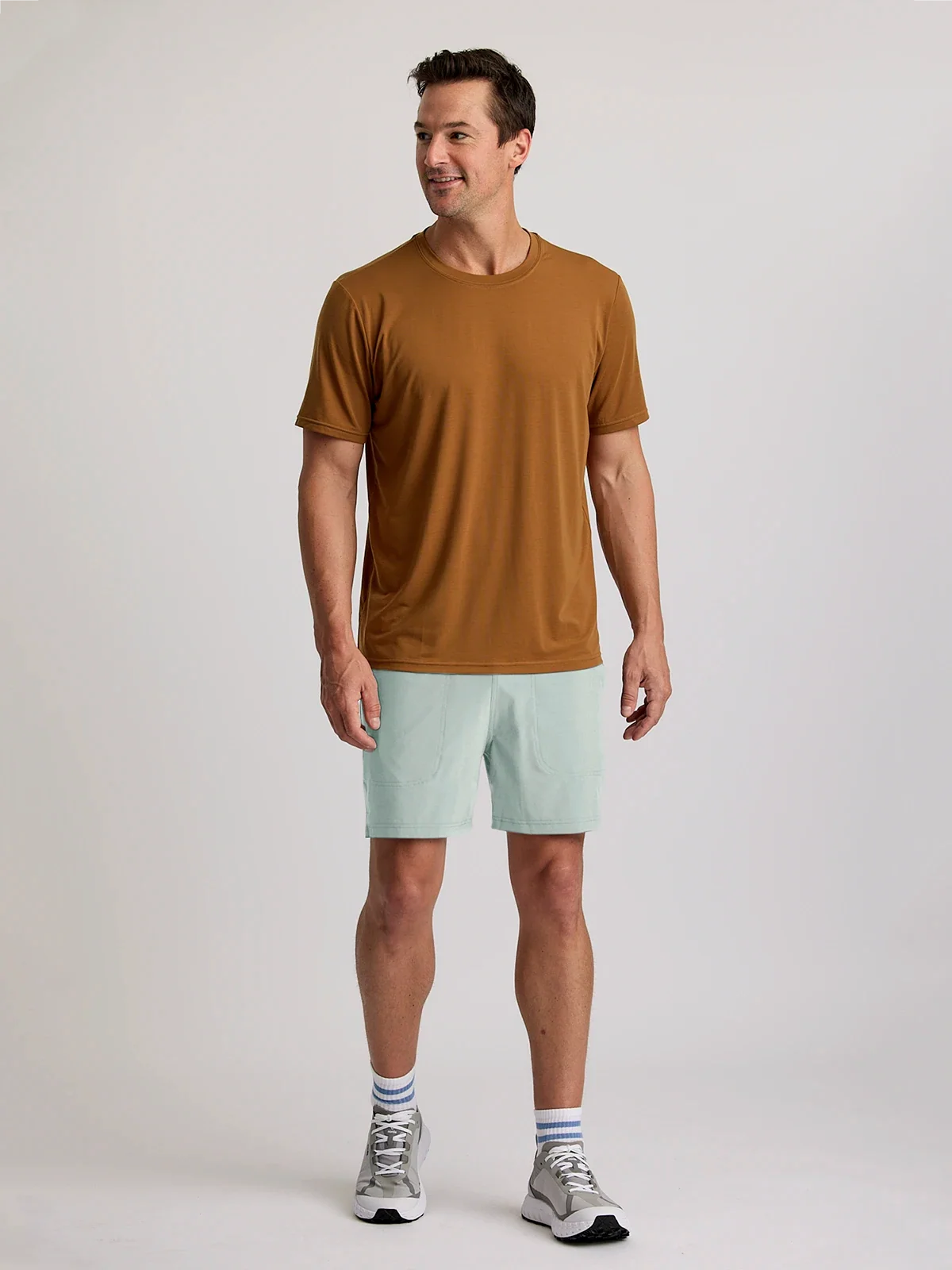 Men's Active Breeze Short Lined – 5.5" - Surf Spray