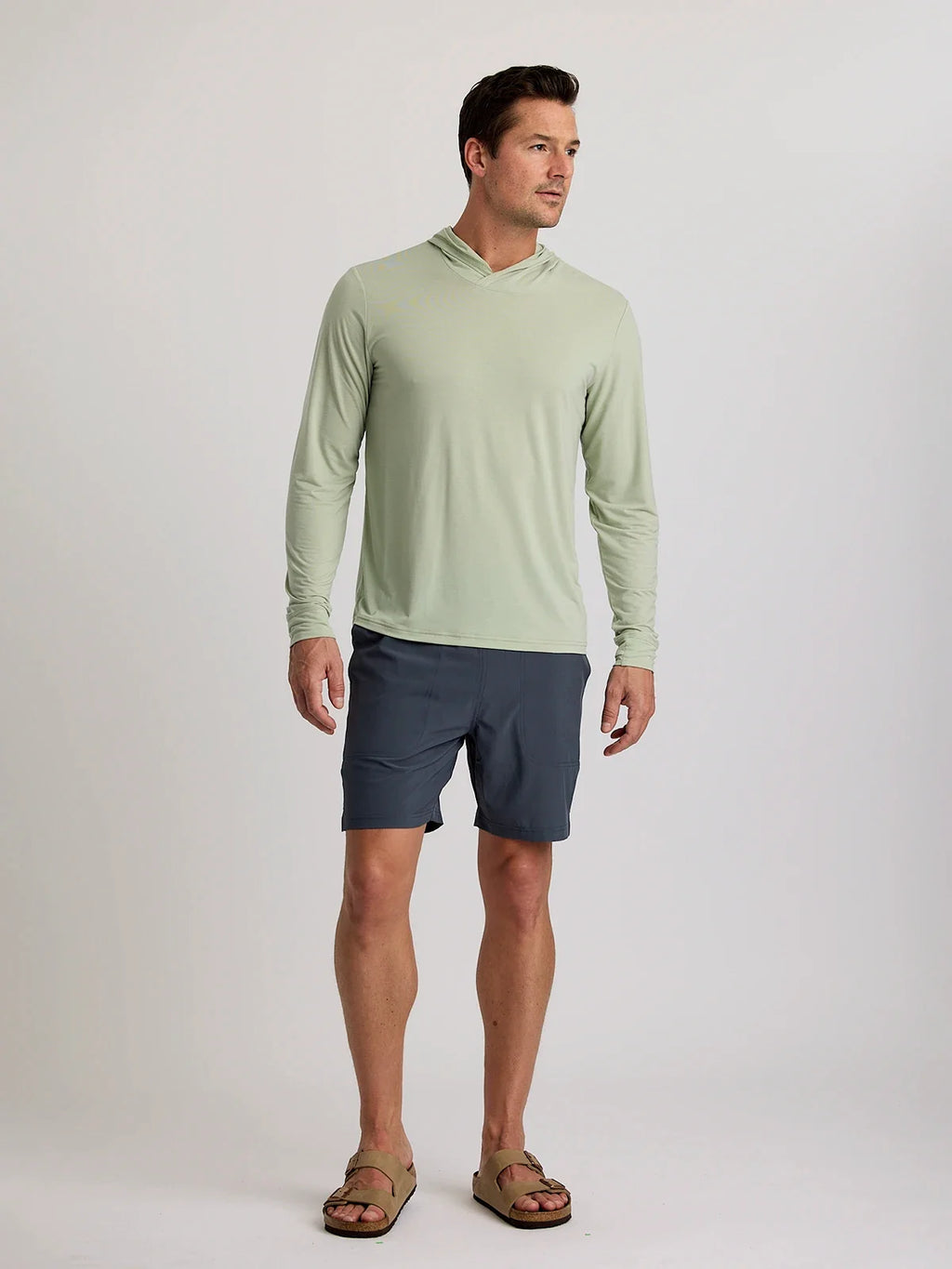 Men's Active Breeze Short Lined – 7" - Storm Cloud