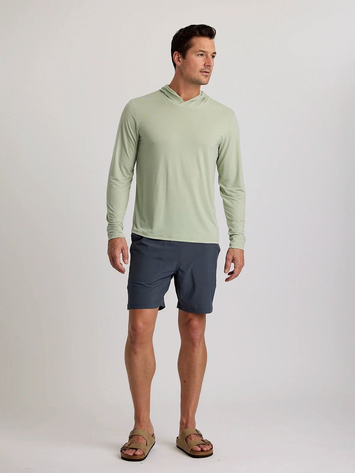 Men's Active Breeze Short Lined – 7" - Storm Cloud