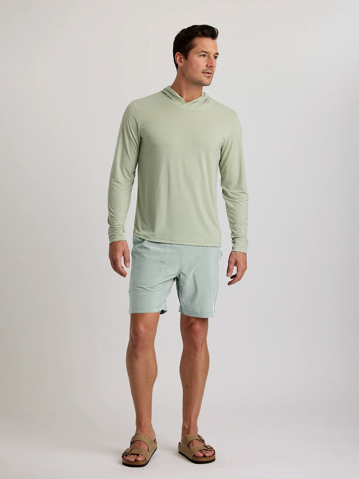 Men's Active Breeze Short Lined – 7" - Surf Spray