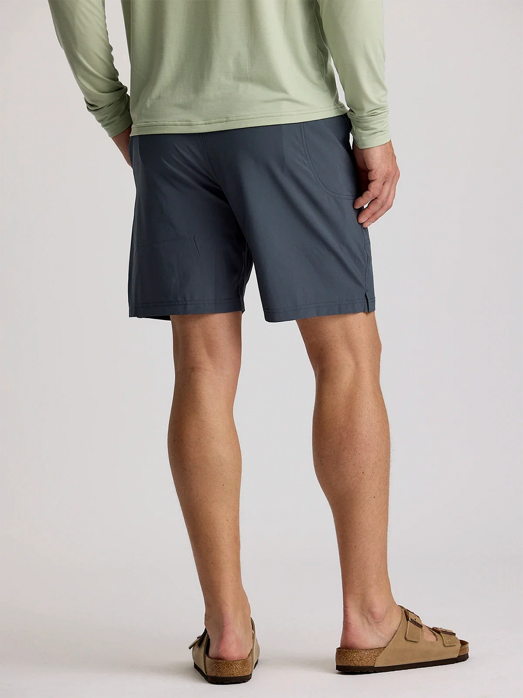 Men's Active Breeze Short Lined – 7" - Storm Cloud