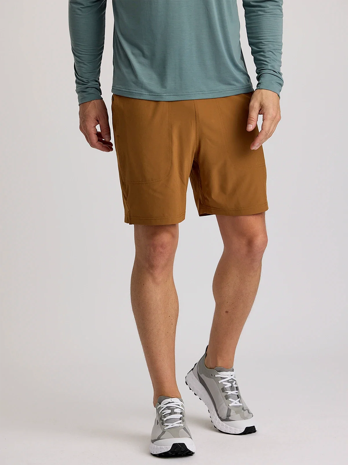 Men's Active Breeze Short Lined – 7" - Russet