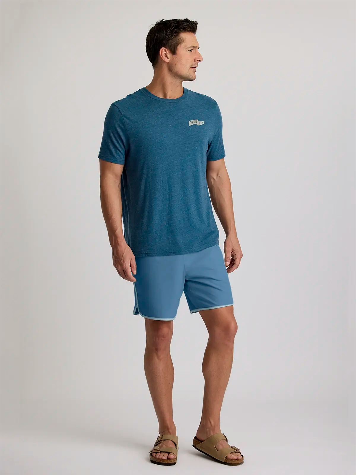 Men's Reverb Short Unlined – 7" - Pacific Blue