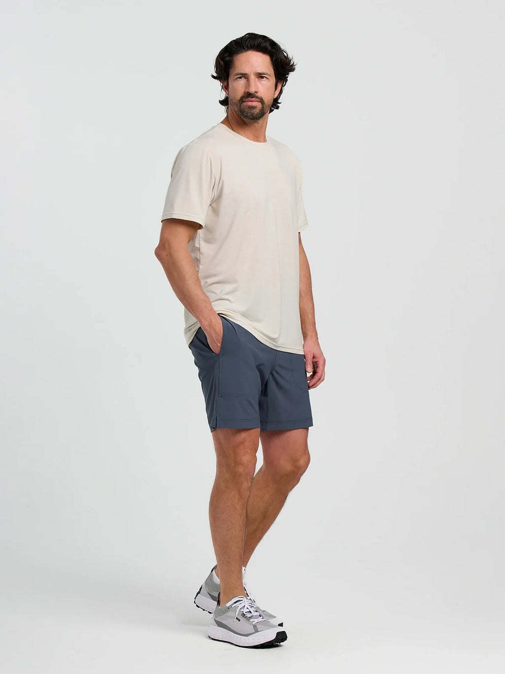 Men's Active Breeze Short Unlined – 7" - Storm Cloud