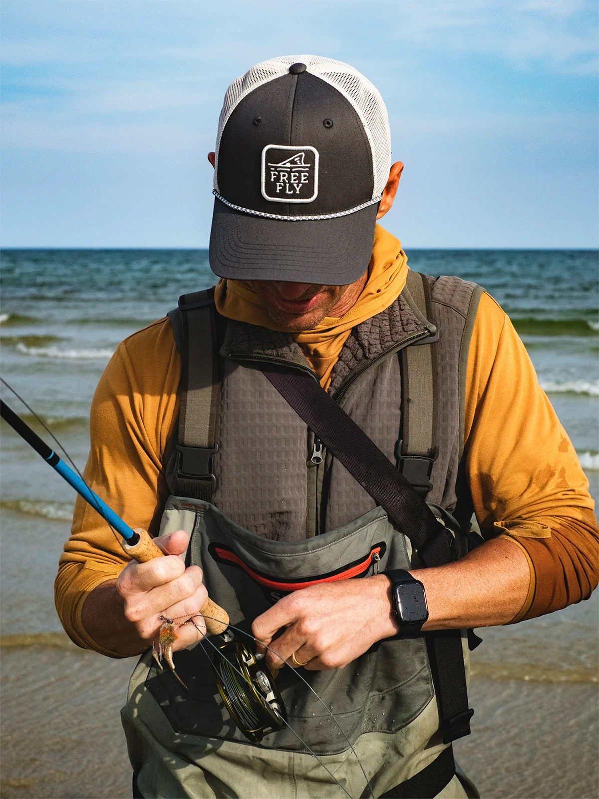 Flood Feeder Trucker Hat - Midnight