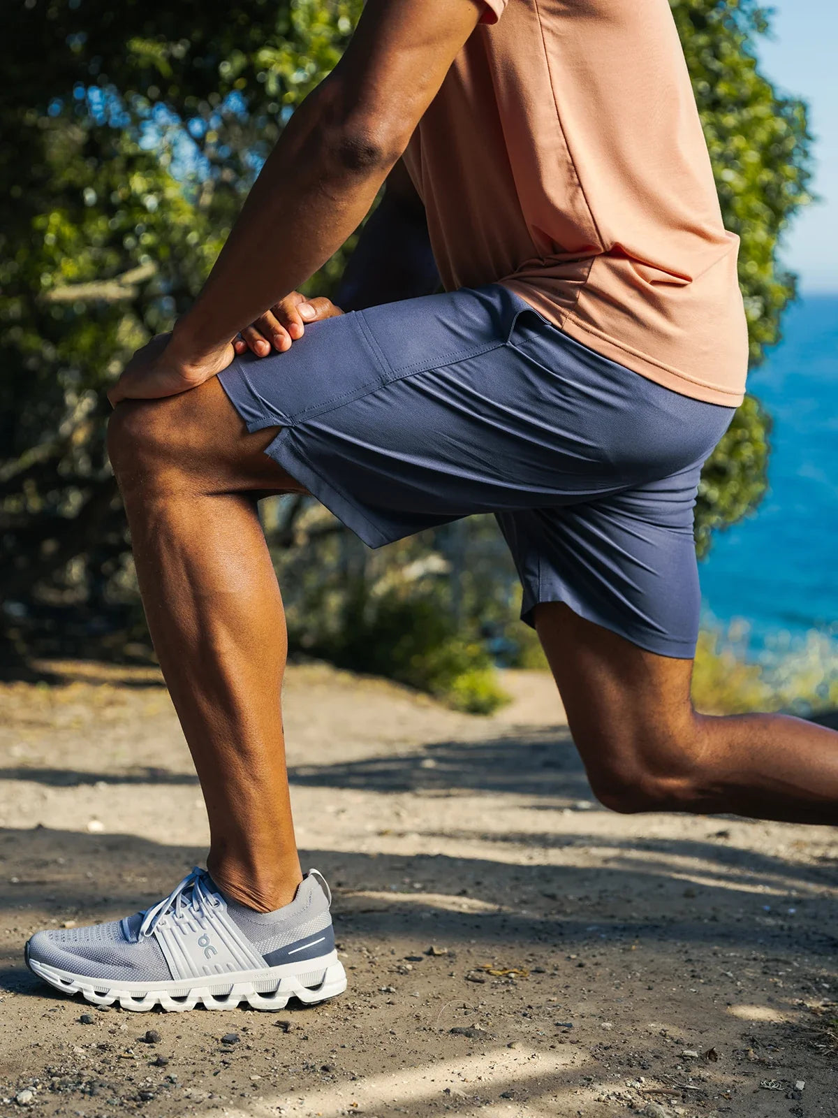 Men's Active Breeze Short Lined – 7" - Russet