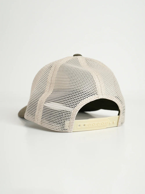 Doubled Up Trucker Hat - Smokey Olive
