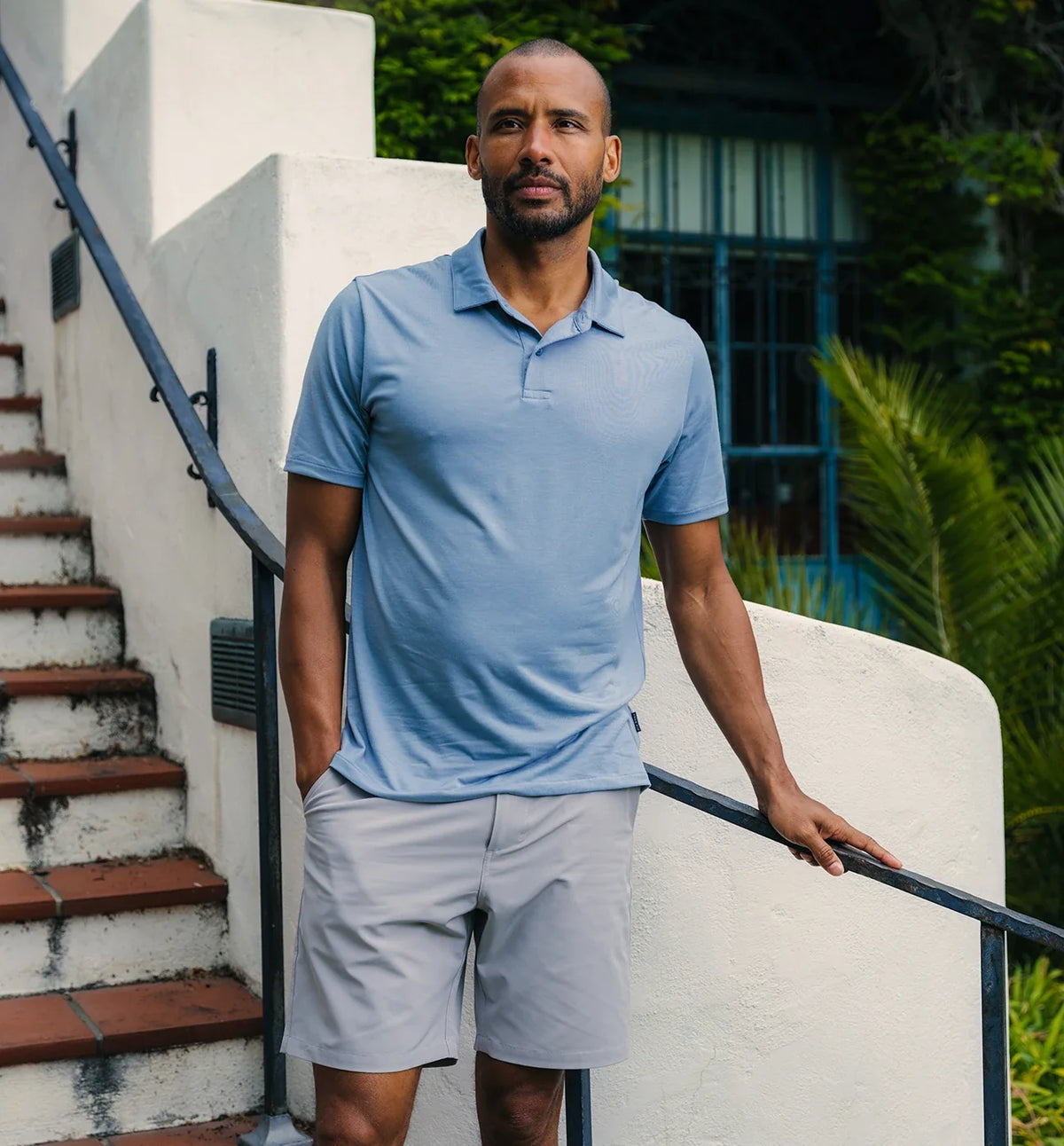 Men's Elevate Polo - Smoke