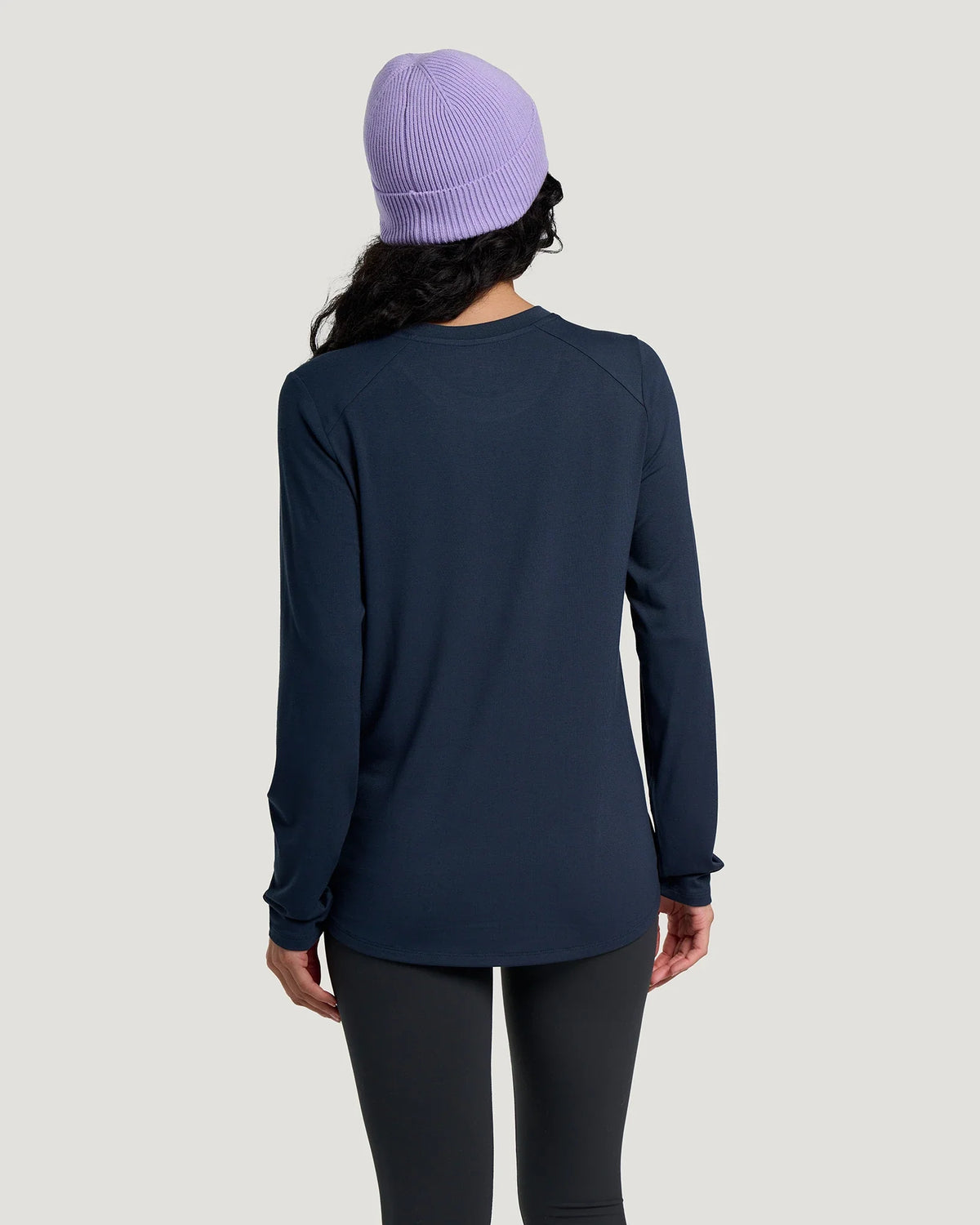 Knit Beanie - Bright Lavender