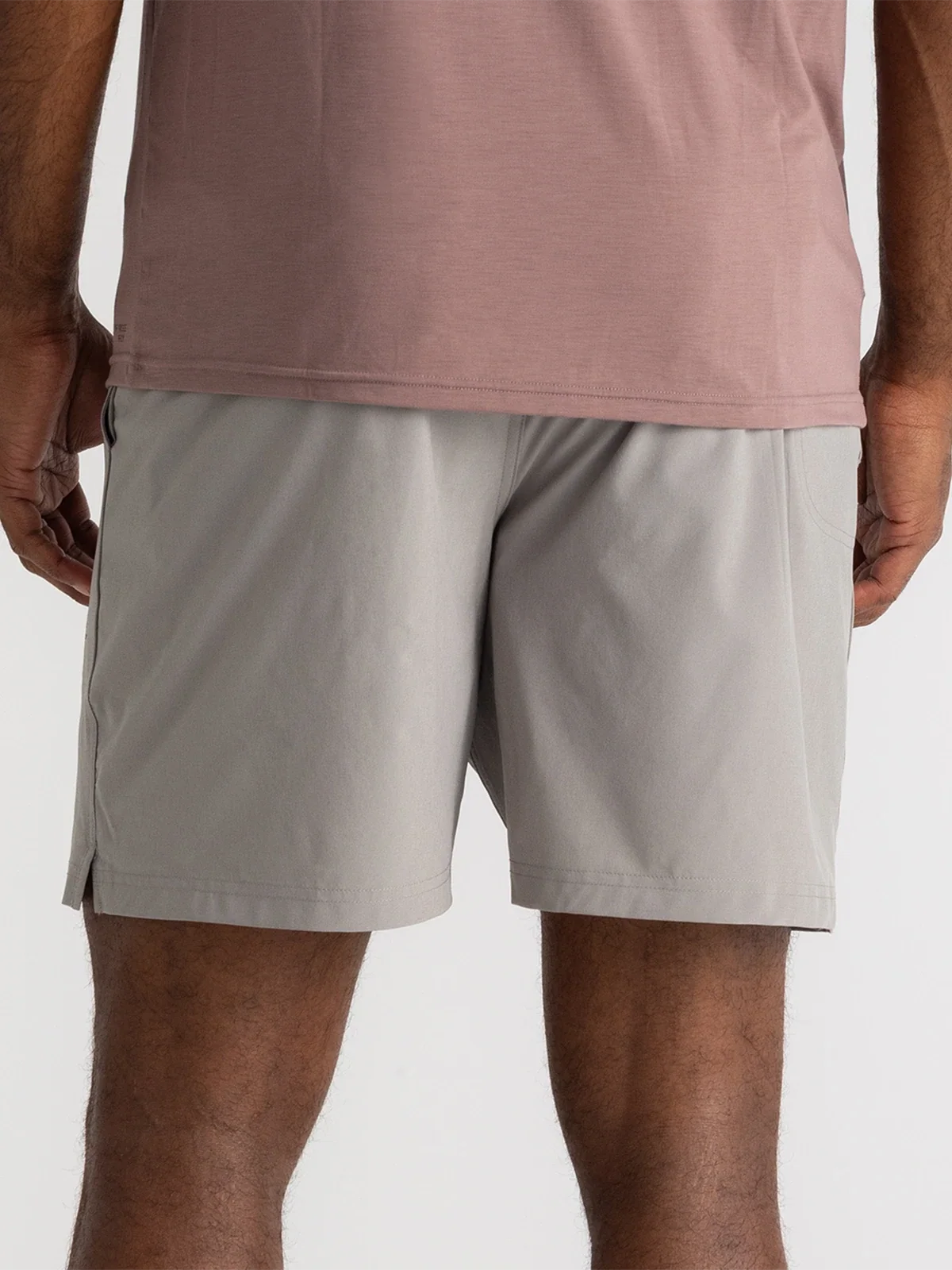 Men's Active Breeze Short Lined – 7" - Cement