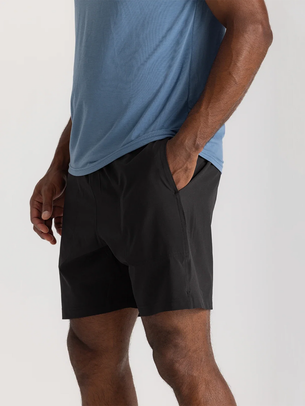 Men's Active Breeze Short Lined – 7" - Black