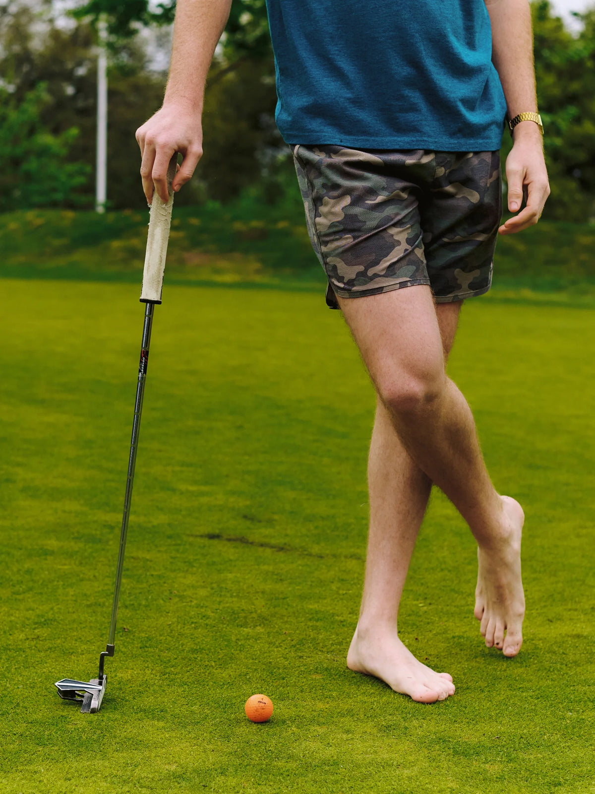 Men's Reverb Short Unlined – 7" - Woodland Camo
