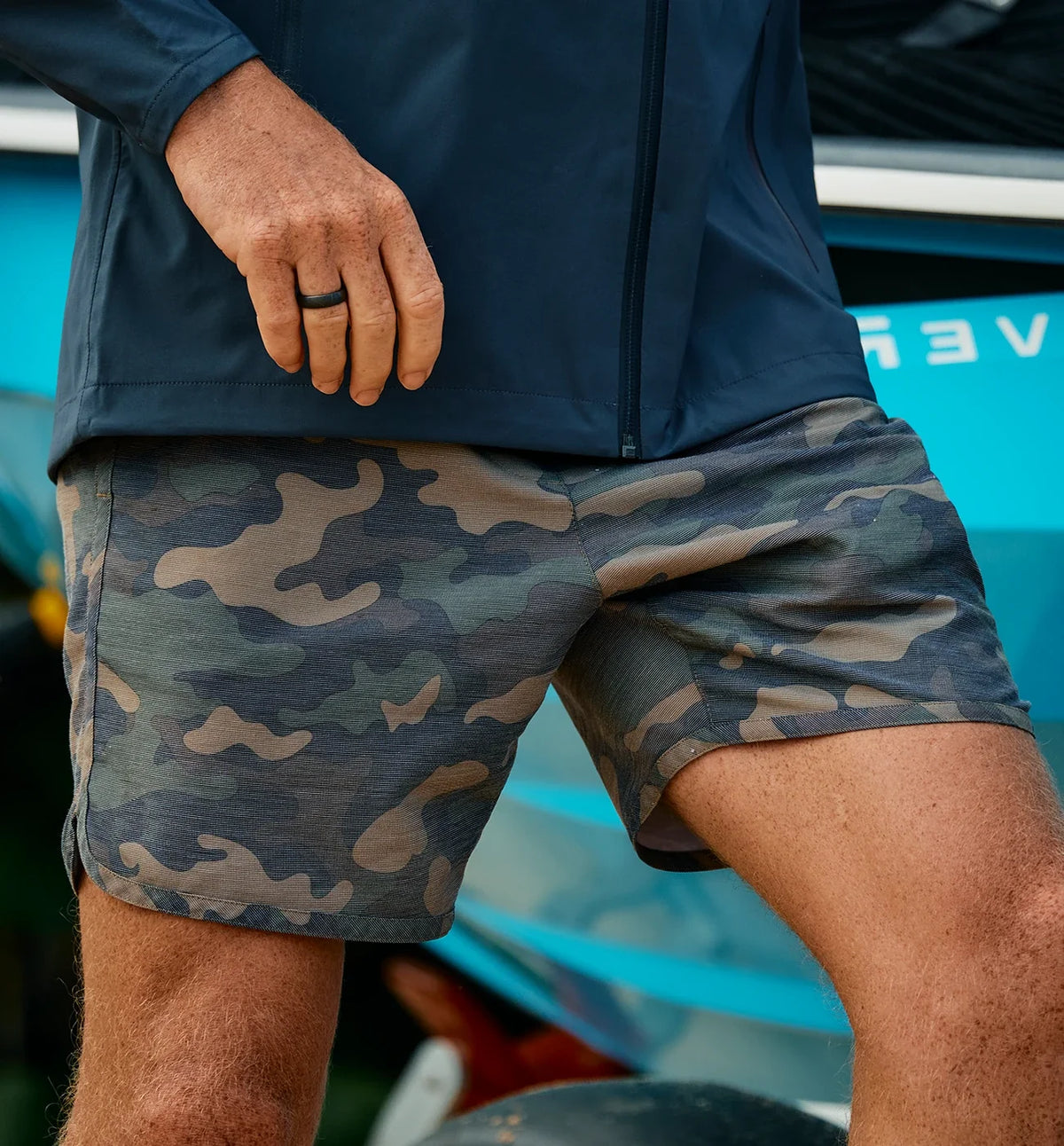 Men's Reverb Short Unlined – 7" - Woodland Camo