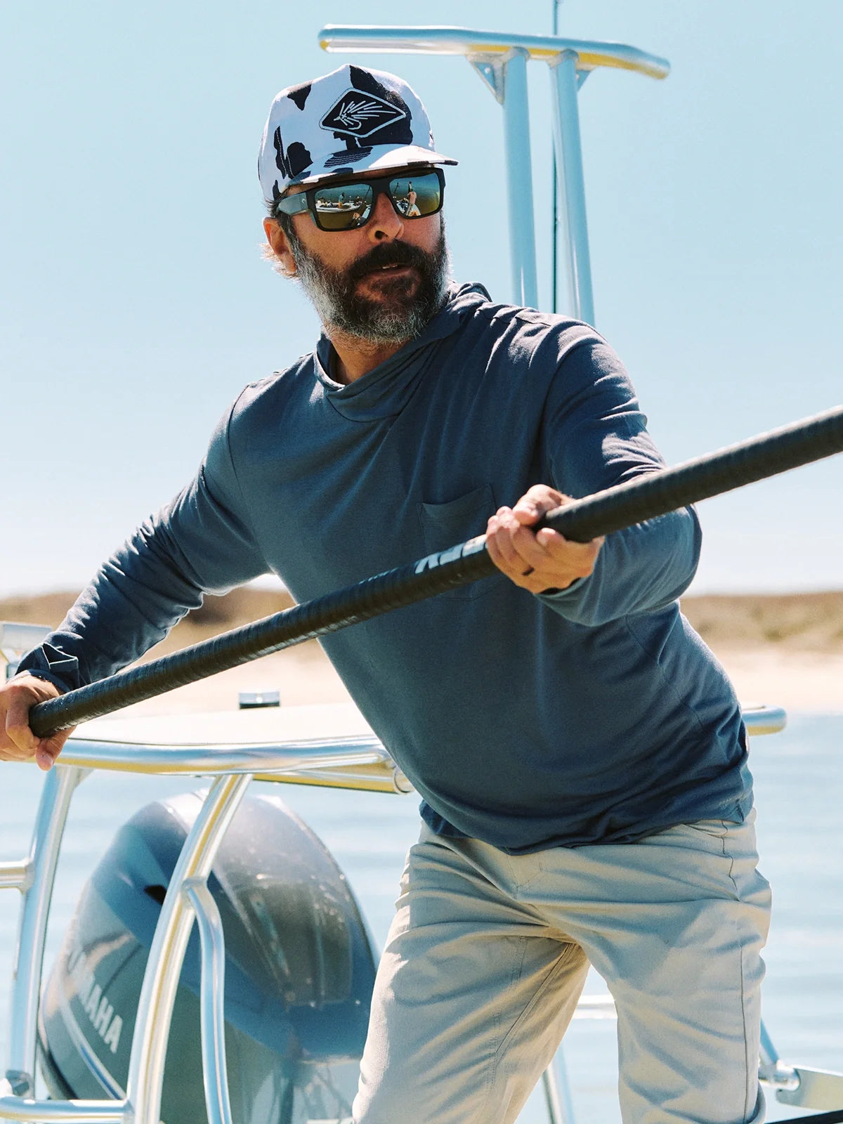 Men's Bamboo Lightweight Hoodie - Fatigue