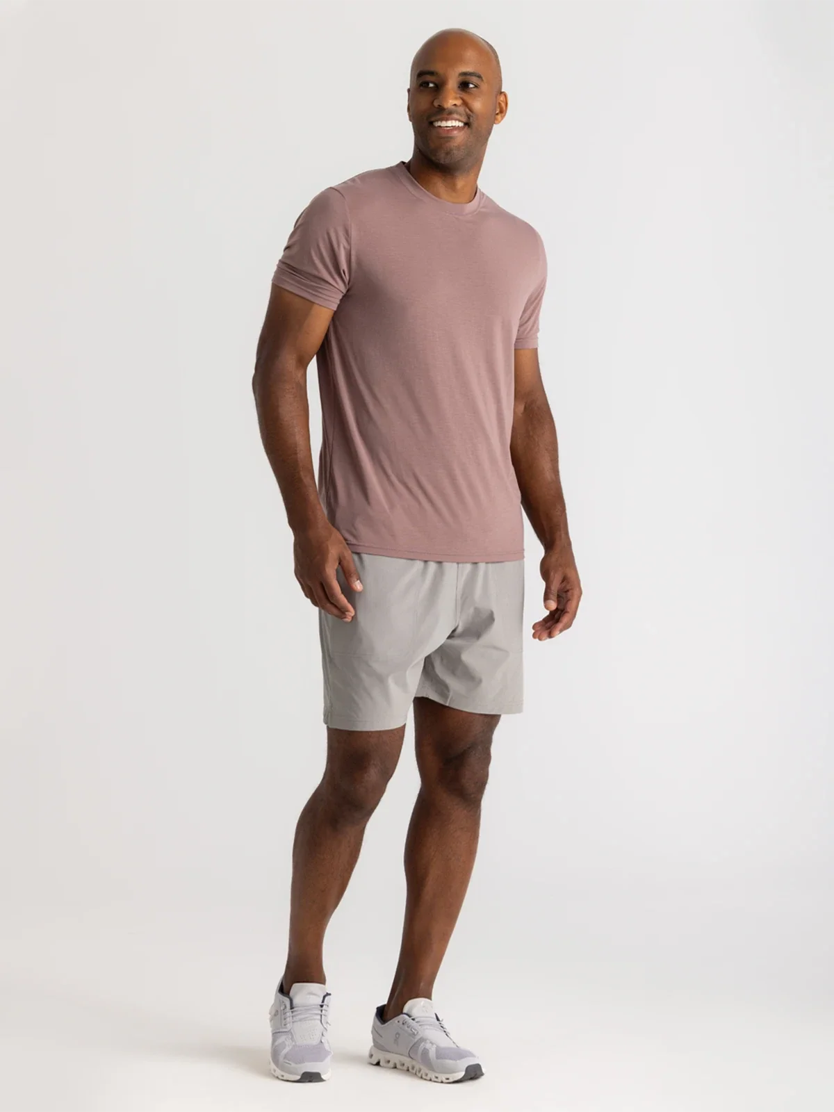 Men's Active Breeze Short Lined – 7" - Cement