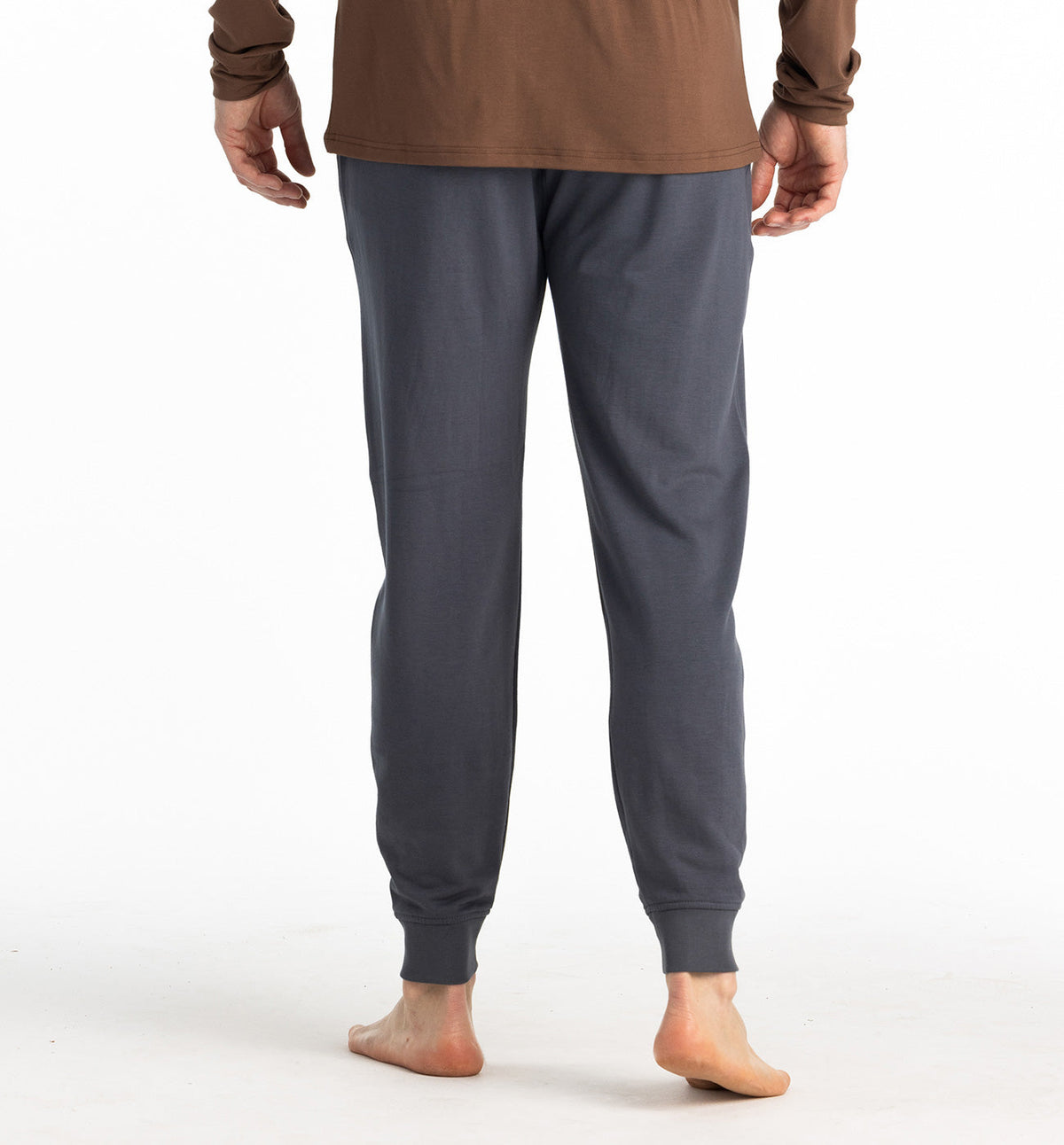 Men's Bamboo Lightweight Fleece Jogger - Storm Cloud